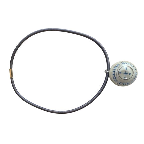 Louis Vuitton Cup 2000 Compass Necklace -Blue - Picture 5 of 13